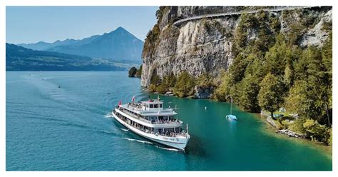 lake thun boat|More.